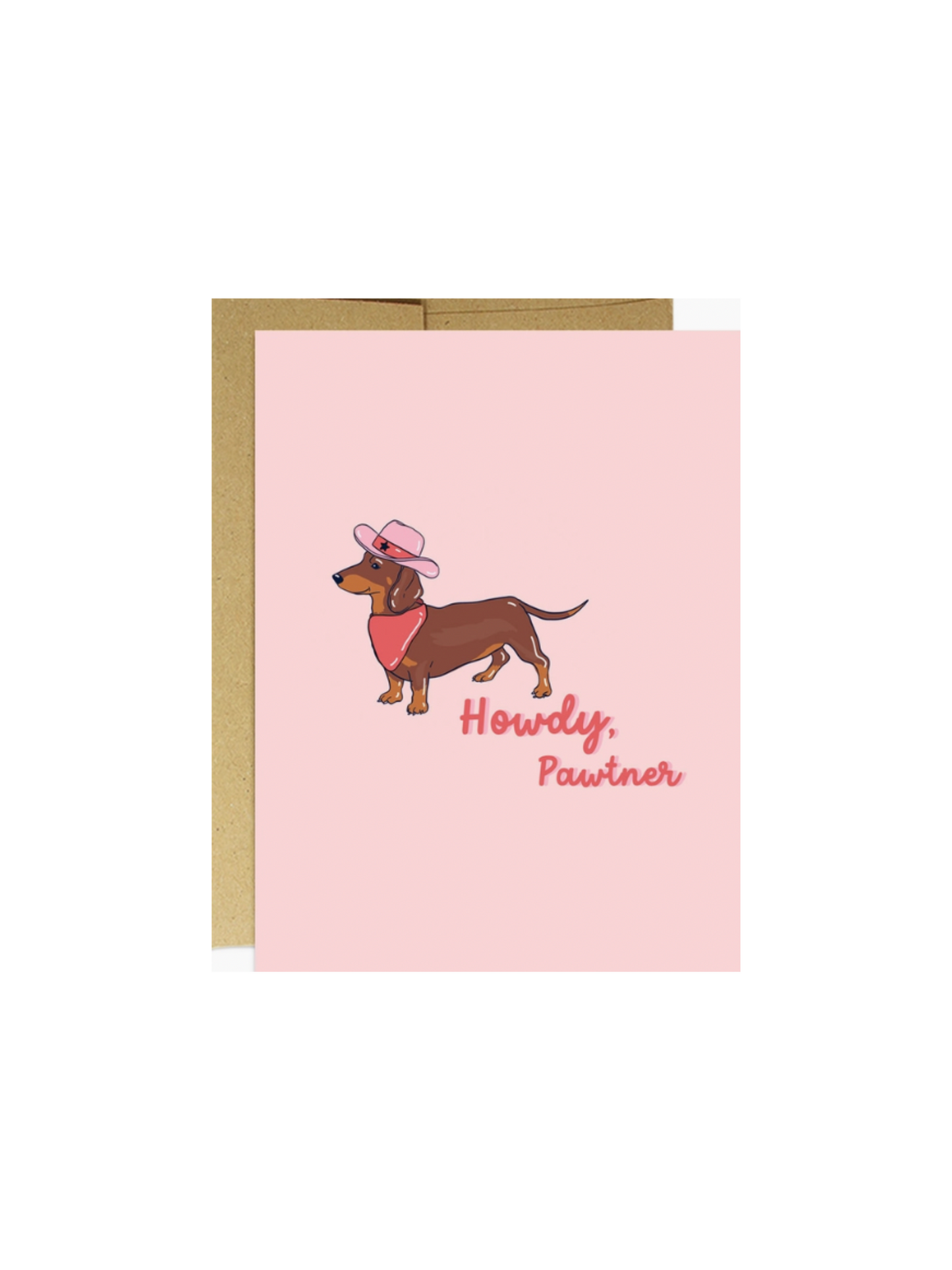 Howdy Pawtner Card